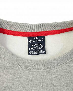 Толстовка свитшот Champion Authentic American EM006 Grey Толстовка свитшот Champion Authentic American EM006 Grey