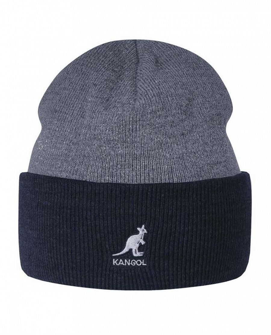 Шапка Kangol 2978BC Acrylic Cuff Pull-On Storm Dark Blue отзывы Шапка Kangol 2978BC Acrylic Cuff Pull-On Storm Dark Blue отзывы