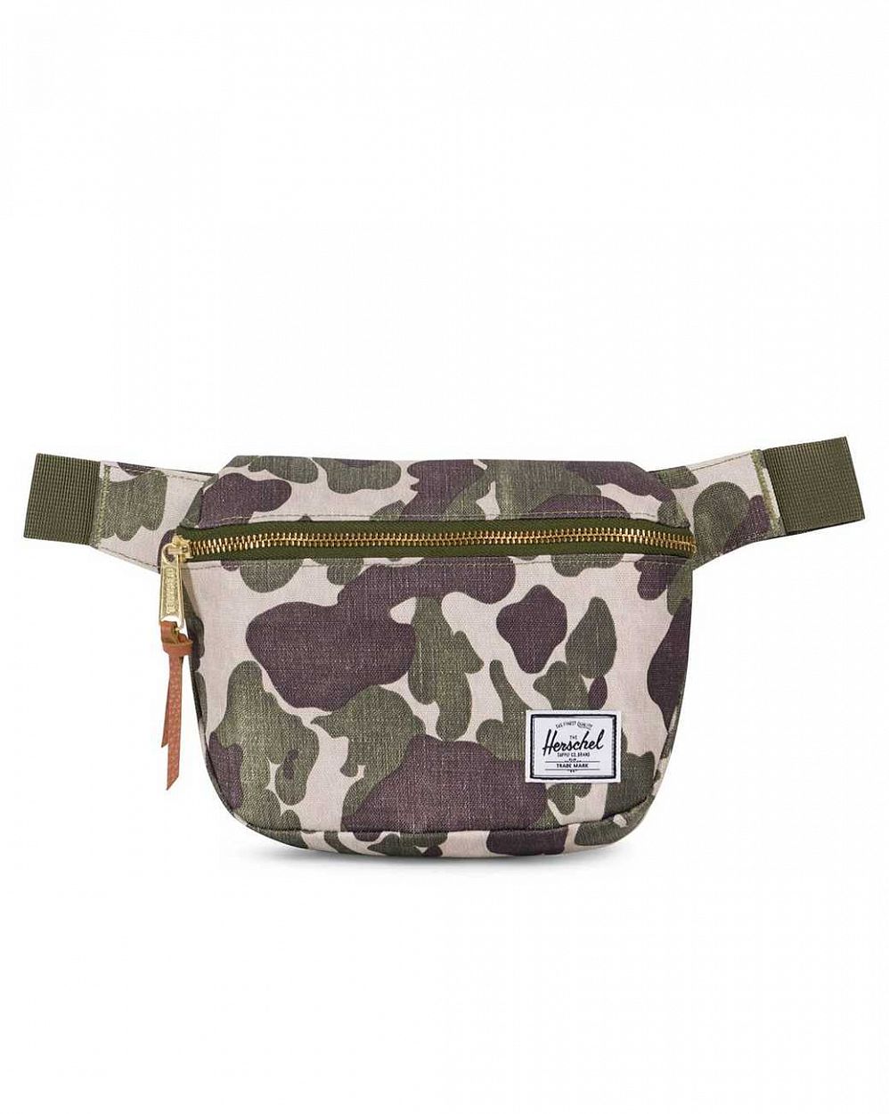 Сумка поясная Herschel Fifteen Frog Camo отзывы