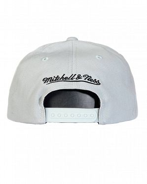 Бейсболка с изогнутым козырьком Mitchell and Ness Spot Lights Stretch Charlotte Hornets Grey