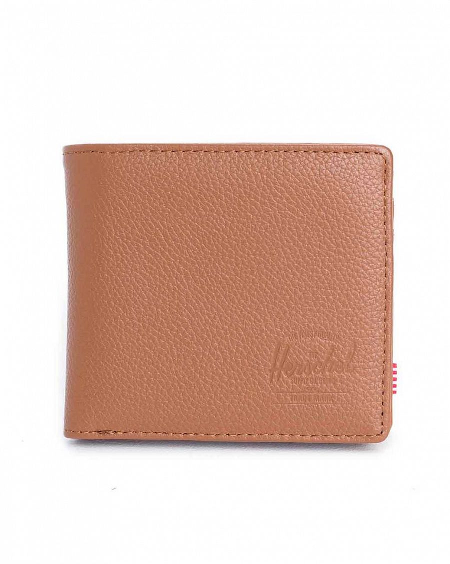 Кошелек кожаный мужской на молнии Herschel Hank XL Tan отзывы