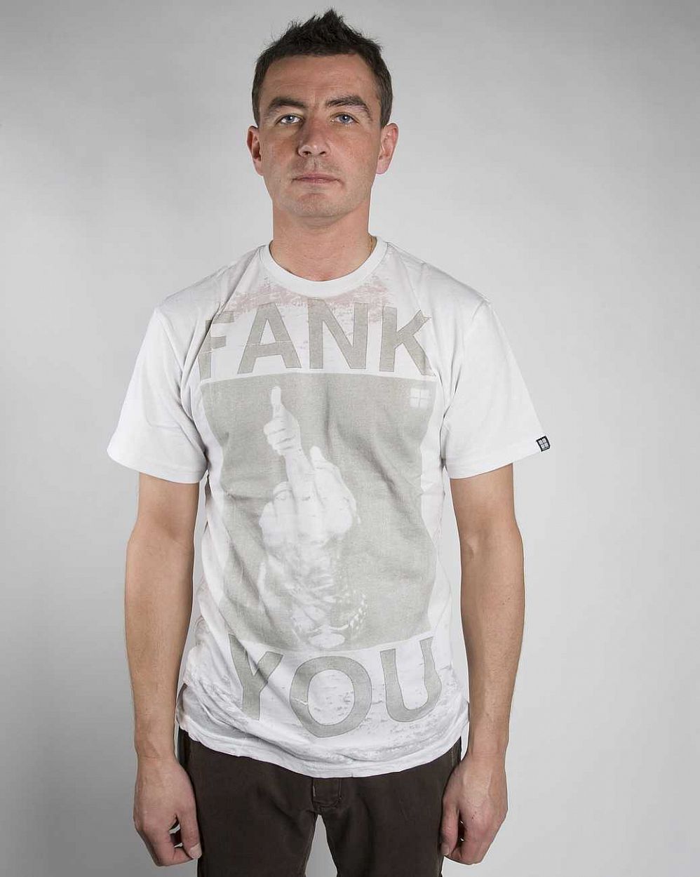купить Футболка Insight Fank Yoy Tees White Grey в Москве купить Футболка Insight Fank Yoy Tees White Grey в Москве