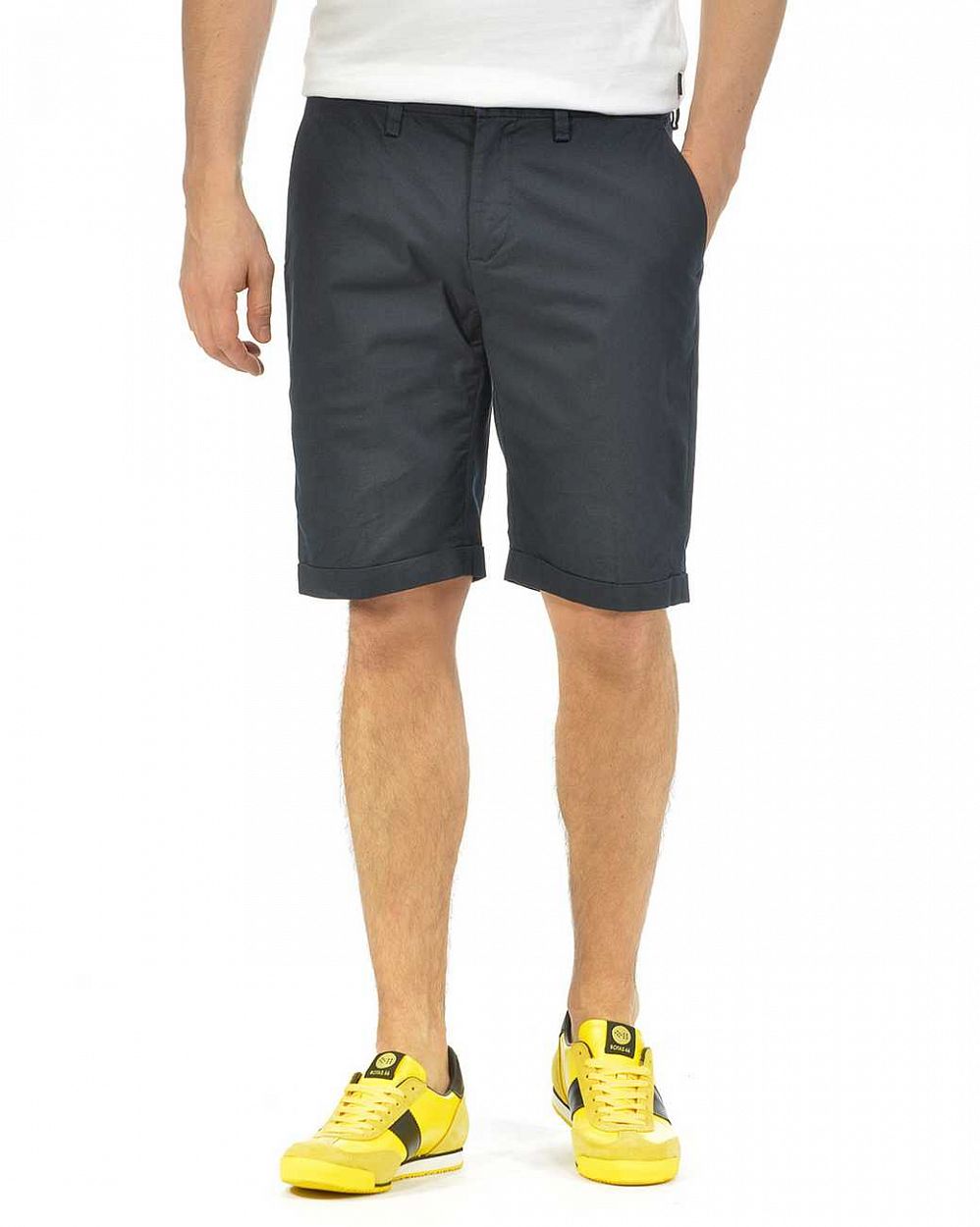 Шорты мужские бермуды Knowledge Cotton Apparel Hopsack Navy отзывы