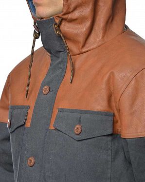 Куртка водоотталкивающая утепленная Iriedaily Dock 36 Navy