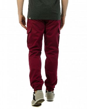 Джоггеры мужские зимние карго Cool Penguin JMP 1713W Red Wine