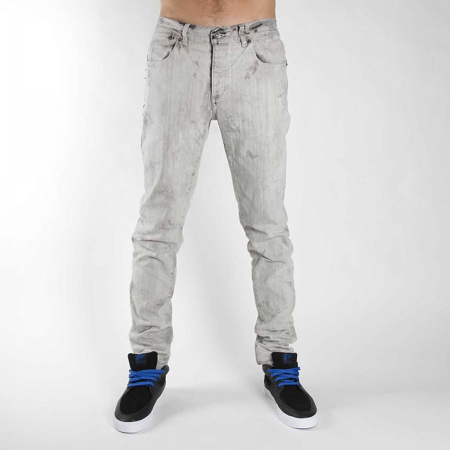 Джинсы мужские прямые Krew CM Bleached Black Denim Bleached Black отзывы