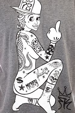 Футболка мужская Rum Knuckles 78 Grey Футболка мужская Rum Knuckles 78 Grey