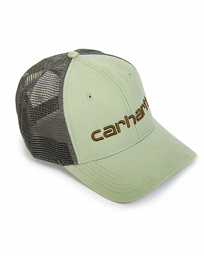 Бейсболка сетка Carhartt Style # 101195 Canvas Mesh-Back Logo Graphic Cap Mint