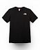 Футболка мужская The North Face Red Box Black Purple