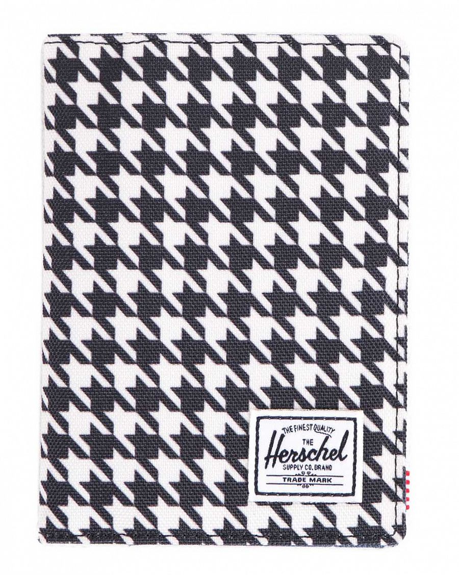 Обложка Herschel Raynor Passport Holder Houndstooth Navy Polka Dot отзывы