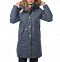 Парка зимняя водоотталкивающая на меху Швеция Elvine Fishtail Parka Blue отзывы