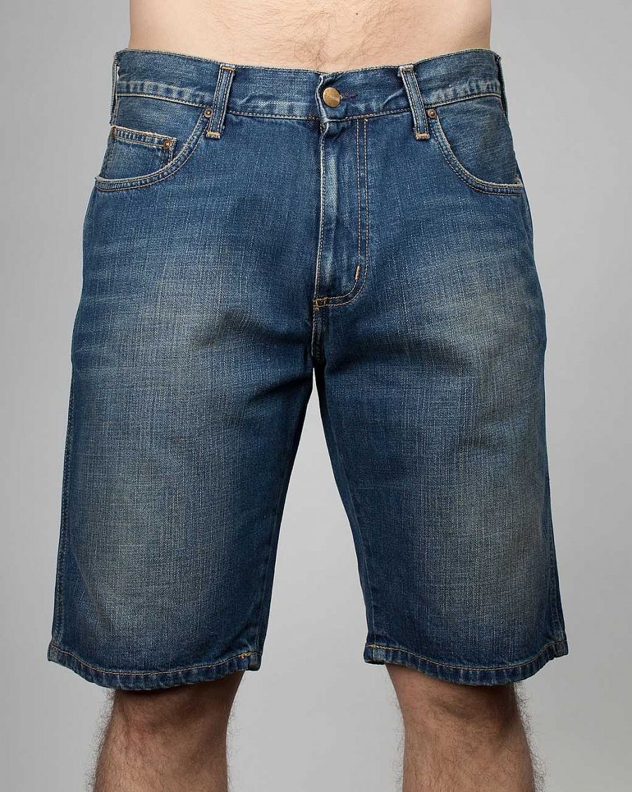 купить Шорты Carhartt Western Bermuda Weldon Cotton Denim 12.5 Oz Blue Coast Washed в Москве купить Шорты Carhartt Western Bermuda Weldon Cotton Denim 12.5 Oz Blue Coast Washed в Москве