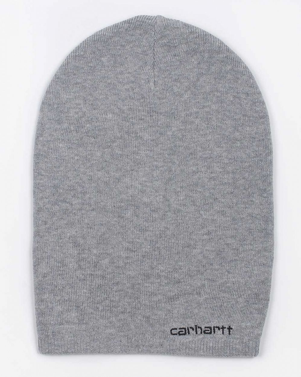 Женская шапка чулок Carhartt WIP Embroidery Beanie Grey отзывы