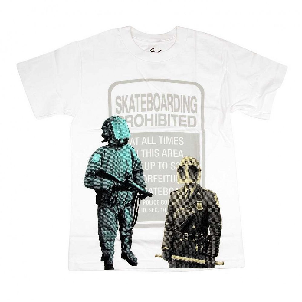 купить Футболка М Es Prohibit 2.0 MNS S/S TEE White в Москве купить Футболка М Es Prohibit 2.0 MNS S/S TEE White в Москве