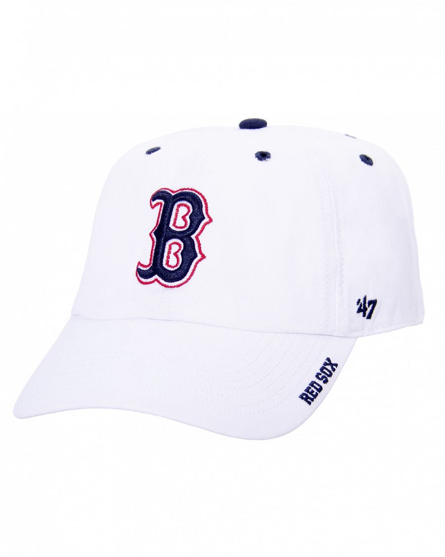 Бейсболка  '47 Brand Clean Up Boston Red Sox White отзывы