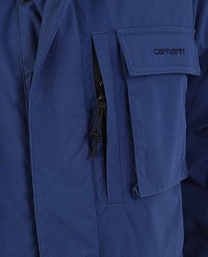 Пуховик зимний мужской Carhartt WIP Bering Cobalt