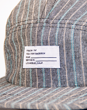 Бейсболка с прямым козырьком Publish Barbier Black