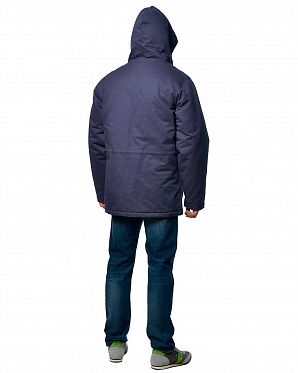 Парка мужская водоотталкивающая зимняя Iriedaily Goerlitzer Navy