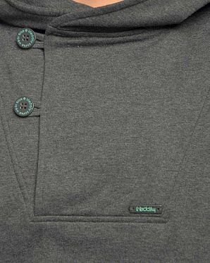 Толстовка мужская с капюшоном Iriedaily Ean Effort Hoody Anthra