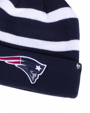 Шапка с помпоном '47 Brand NFL New England Patriots Black