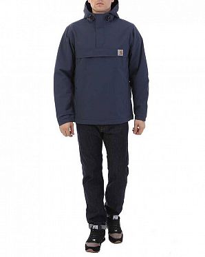 Куртка-Анорак Carhartt Nimbus Fleece Pullover Nimbus Steel Navy