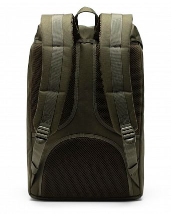 Рюкзак городской для ноутбука 13 дюймов Herschel L. America Mid IVY GREEN/CHICORY COFFEE
