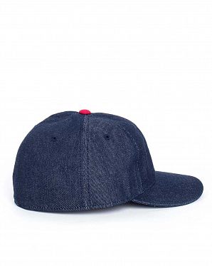 Бейсболка с прямым козырьком Herschel Creston Denim Бейсболка с прямым козырьком Herschel Creston Denim