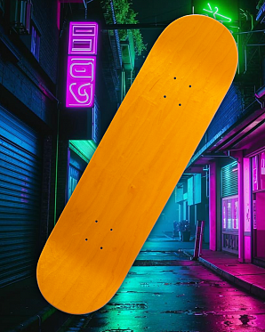 Дека Element с покрытием 8.25 (2 зеленый розовый 8.25)