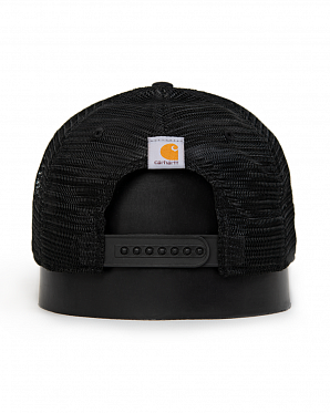 Бейсболка сетка Carhartt Style # 101195 Canvas Mesh-Back Logo Graphic Cap Black