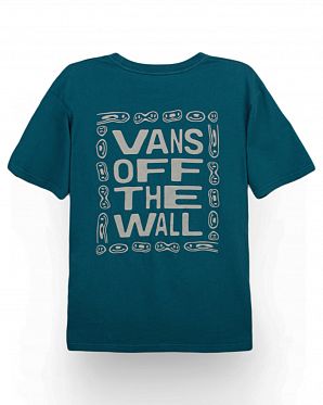 Футболка Vans Smiled Vans of The Wall Deep Blue