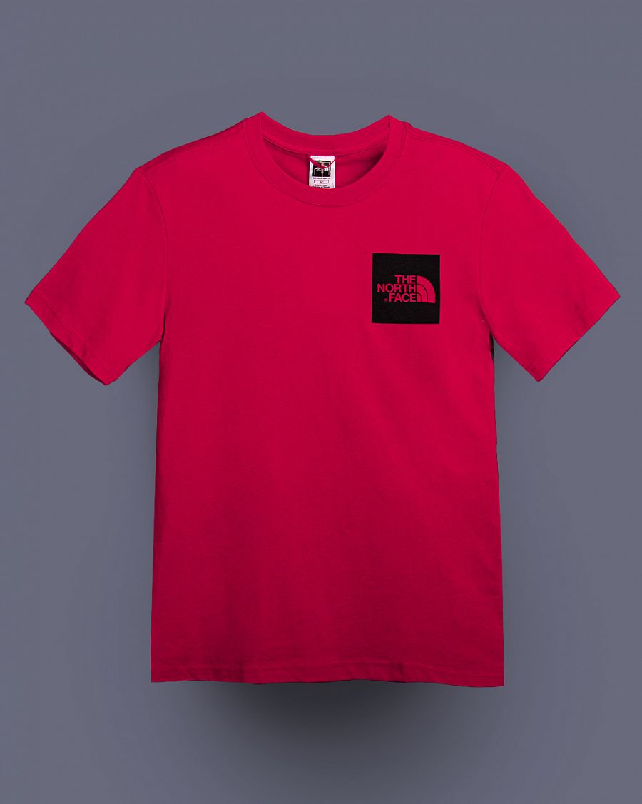 Футболка мужская The North Face Fine Front Box Red отзывы