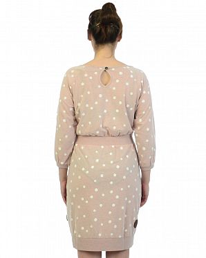 Платье женское короткий рукав Naketano Platonische Sauerei Dusty Pink Melange Платье женское короткий рукав Naketano Platonische Sauerei Dusty Pink Melange