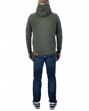 Толстовка мужская с капюшоном Naketano Dirty Kulfurbaz AMK Dirty Leaf Green Толстовка мужская с капюшоном Naketano Dirty Kulfurbaz AMK Dirty Leaf Green