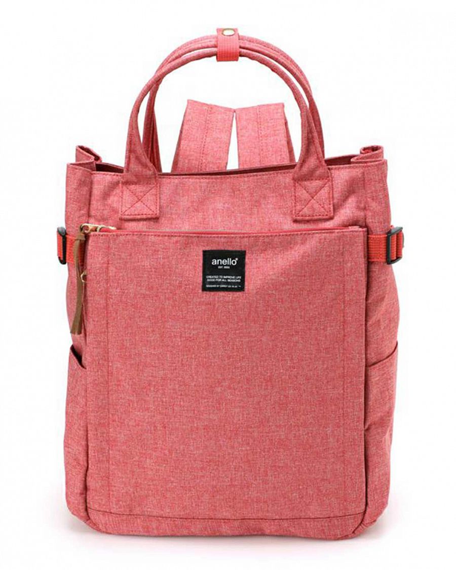 Рюкзак сумка с двумя ручками Anello Japan Pink отзывы