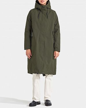 Парка плащ женская Didriksons Alicia 504151 Long Green Парка плащ женская Didriksons Alicia 504151 Long Green