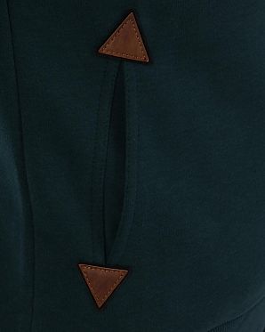 Толстовка женская с капюшоном Naketano Karsal Green