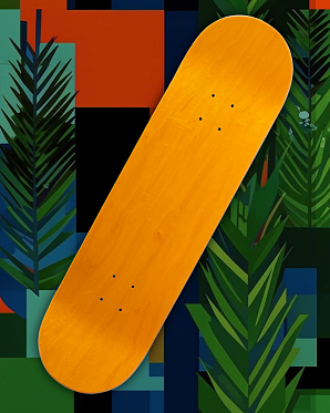 Дека Element с покрытием 8.25 (12 зеленый салатовый)