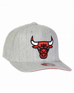 Бейсболка с изогнутым козырьком Mitchell and Ness HEATHER REDLINE Chicago Bulls Grey Бейсболка с изогнутым козырьком Mitchell and Ness HEATHER REDLINE Chicago Bulls Grey