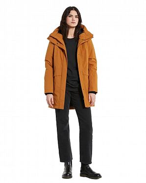Демисезонная парка женская Didriksons Cajsa Orange
