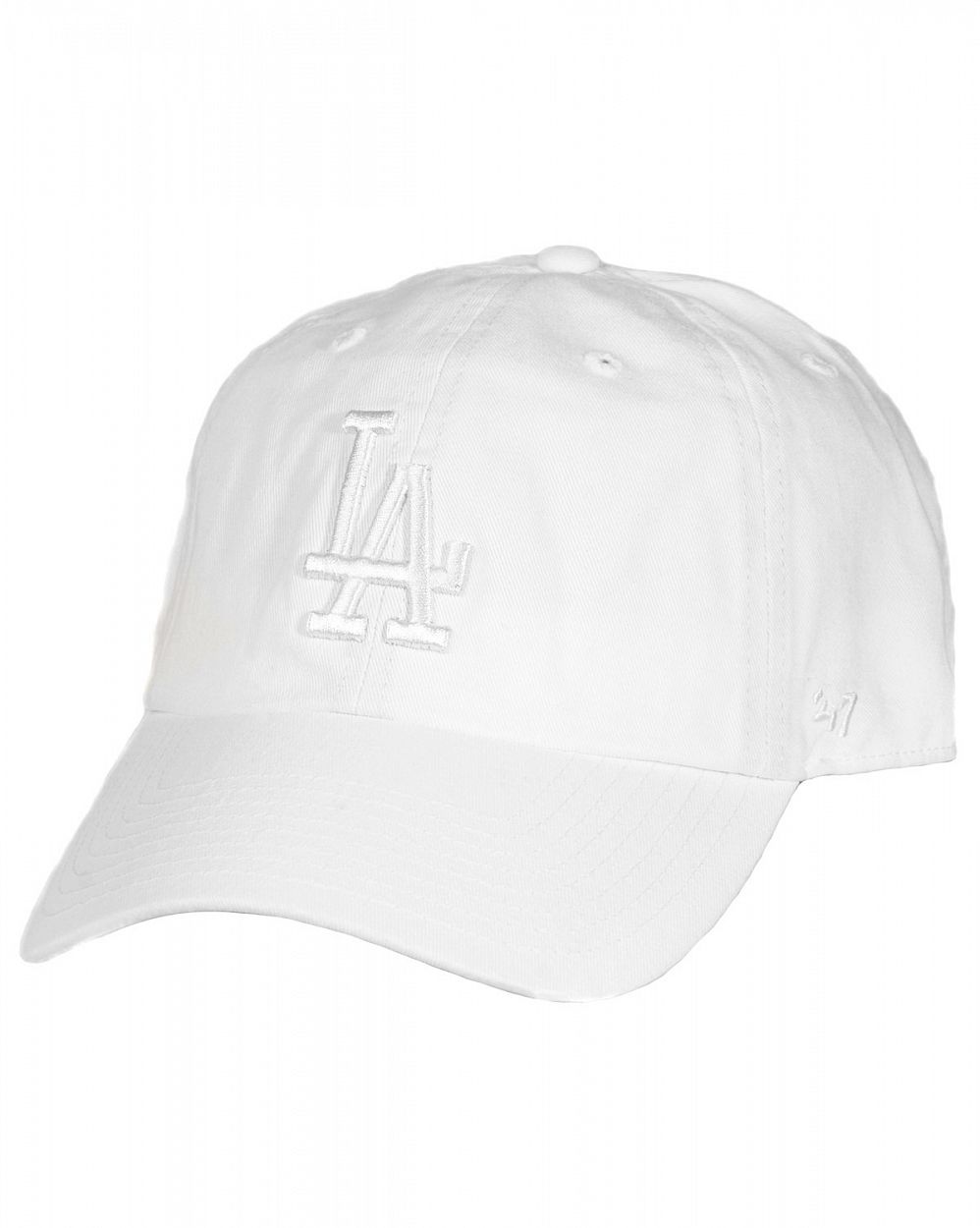 Бейсболка с изогнутым козырьком '47 Brand Clean Up Los Angeles Dodgers White отзывы