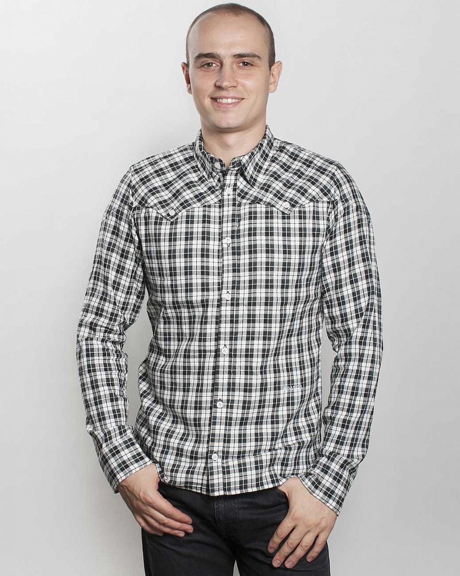 купить Рубашка Makia Admin Shirt Green Black White в Москве купить Рубашка Makia Admin Shirt Green Black White в Москве