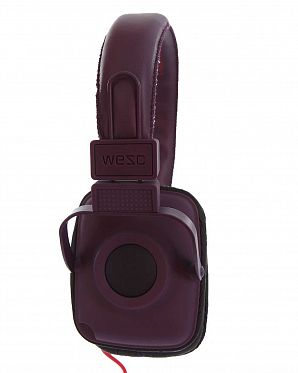 Наушники с микрофоном проводные складные WeSC Maraca On Ear Headphones Raisin