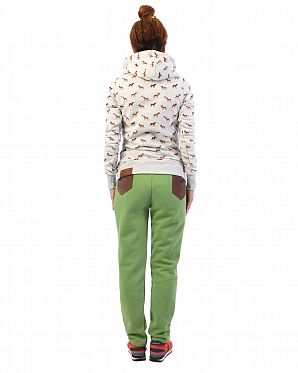Джоггеры женские Naketano Two Pocket Single Light Green Джоггеры женские Naketano Two Pocket Single Light Green