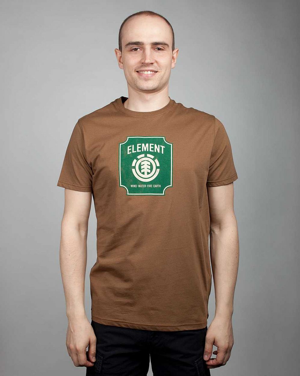 купить Футболка Element Plate SS F Mocha в Москве купить Футболка Element Plate SS F Mocha в Москве