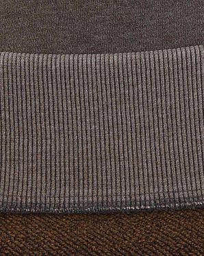 Толстовка мужская с высоким воротом Naketano Hipster Brown Толстовка мужская с высоким воротом Naketano Hipster Brown