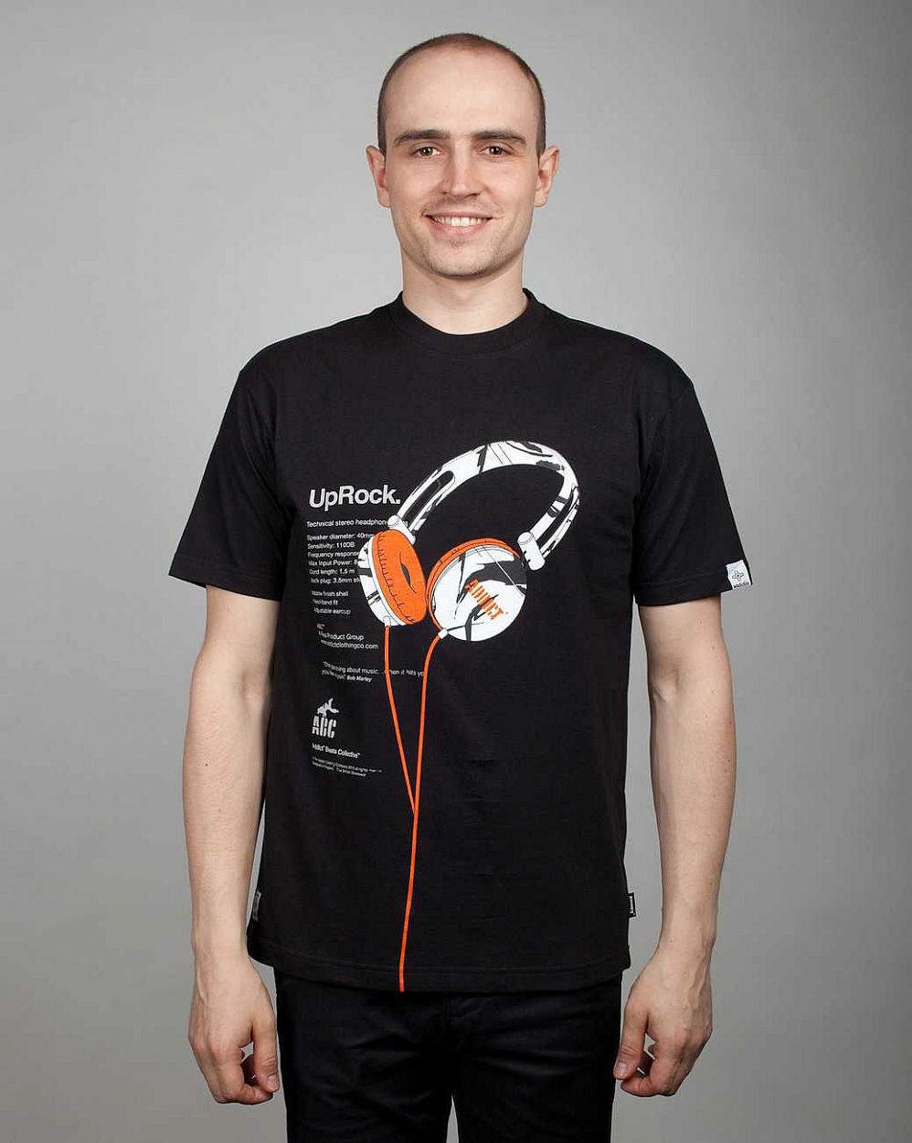 купить Футболка Addict Uprock Camo Headphones Black в Москве купить Футболка Addict Uprock Camo Headphones Black в Москве