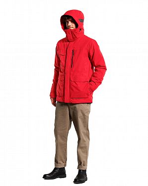 Куртка мужская непромокаемая демисезонная Didriksons Sebastian Red Куртка мужская непромокаемая демисезонная Didriksons Sebastian Red