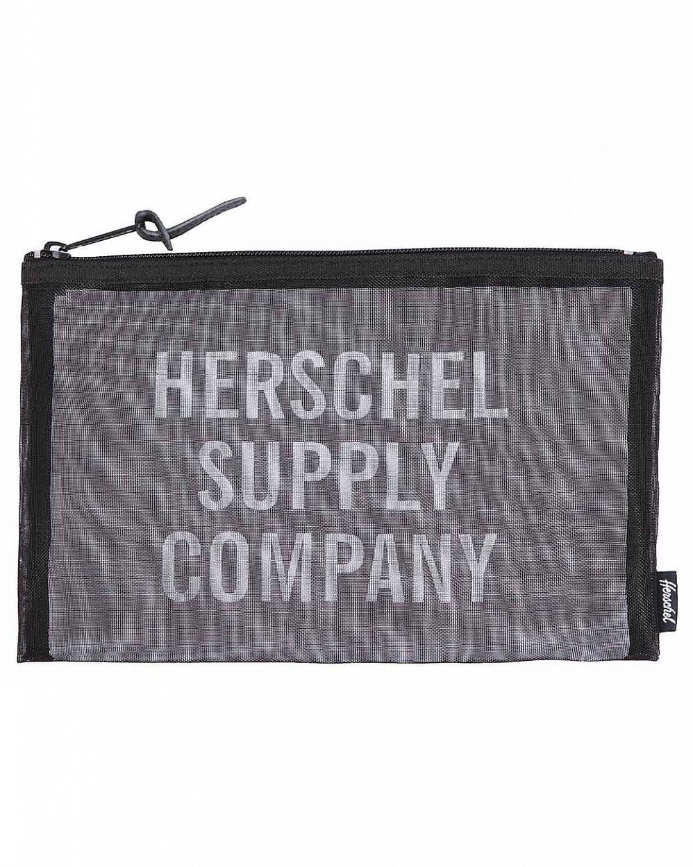 Папка Чехол Herschel Network Medium Mesh Black отзывы