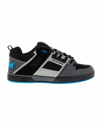 Кеды низкие мужские DVS COMANCHE 2.0+ CHARCOAL BLACK BLUE