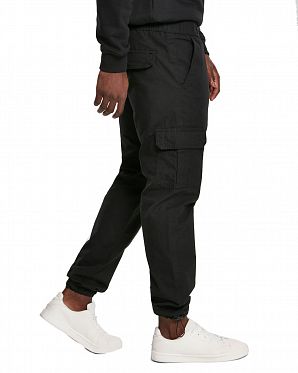 Джоггеры карго мужские Urban Classics 3199 Ripstop Black Джоггеры карго мужские Urban Classics 3199 Ripstop Black